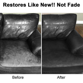 drtulz before and after car seat panel demonstrating restored black color