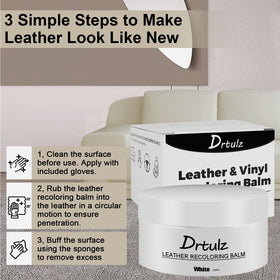 drtulz restoring car seat leather showing renewed upholstery appearance