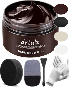 drtulz front packaging showing dark brown balm and kit benefits