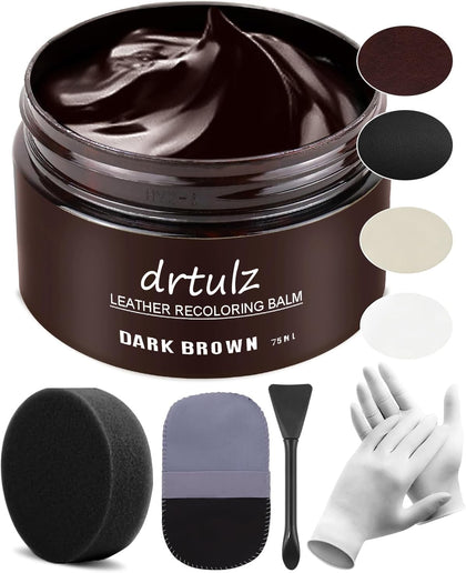 drtulz front packaging showing dark brown balm and kit benefits