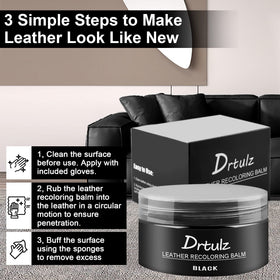 drtulz restored black boot toe detail showing scratch concealment