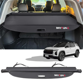 Drytuns front view showing cargo cover and installation kit benefits