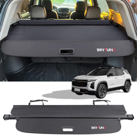 Drytuns front view installed in Chevy Equinox showing clean fit and privacy