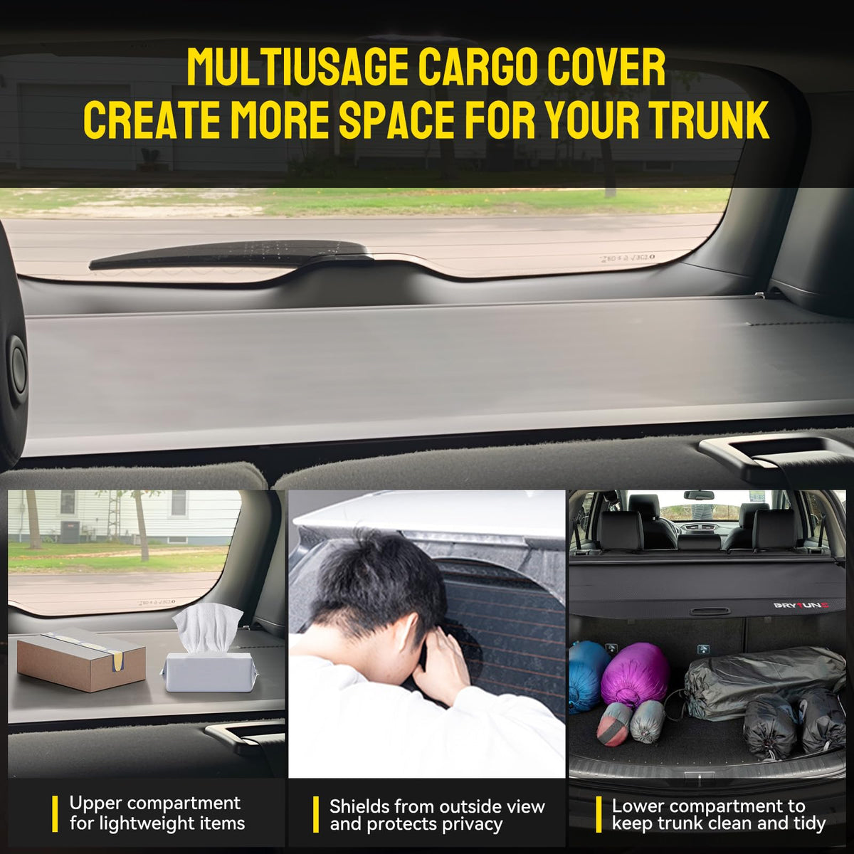 Drytuns retracted cassette stored compactly for convenience benefit