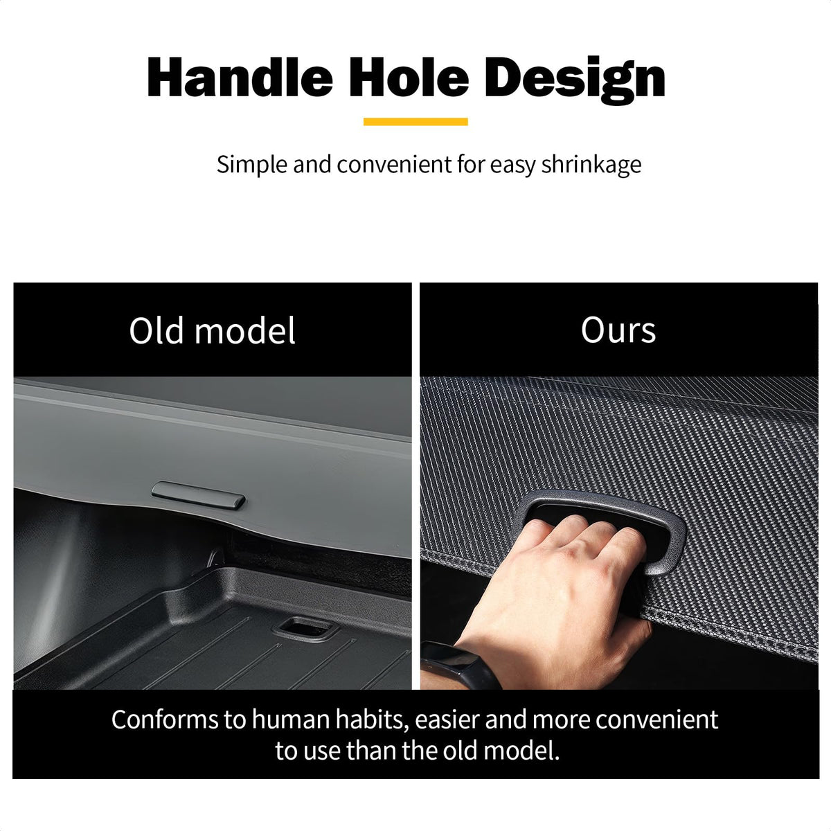 Drytuns with hooks and extension panel sealing seat gap for full coverage