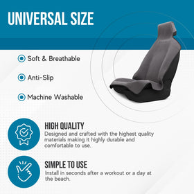 Dryva showing folded cover stored in trunk for compact convenience