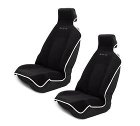 Dryva brand front view on seat showing full protection and neat fit
