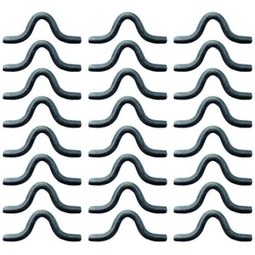 DSBGKJI front view of 24-pack weld-on clips showing packaging and quantity benefit