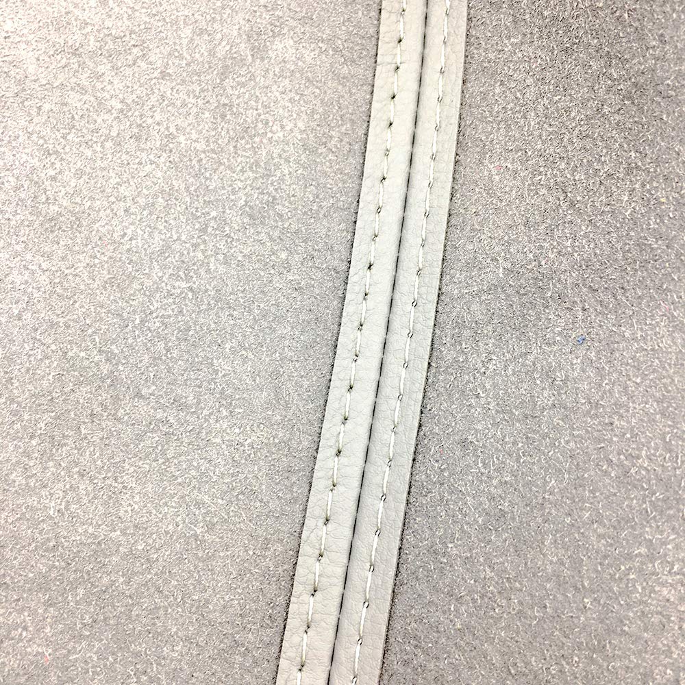 DSkoiph armrest cover next to ruler showing exact sizing for fit