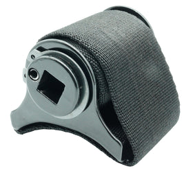 Dsnaduo strap wrench front view showing durable strap and handle, reliable grip