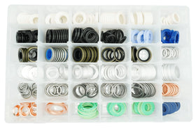Dsnaduo kit used during oil change showing time-saving organized on-bench access