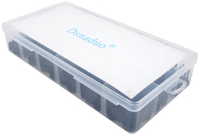 Dsnaduo license plate bumpers installed illustrating protected mounting and vibration dampening benefit: secure fit