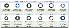 Dsnaduo close-up of metal and rubber washer texture showing durable seal benefit
