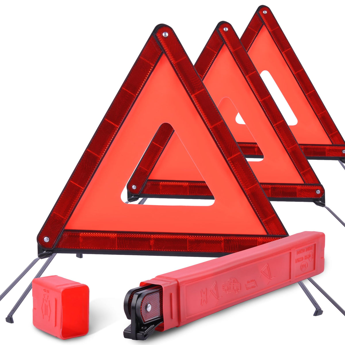 DSV Standard front packaging showing three-triangle kit and case benefit