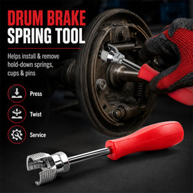 DTDBRT ergonomic cushion-grip handle for improved leverage and reduced fatigue