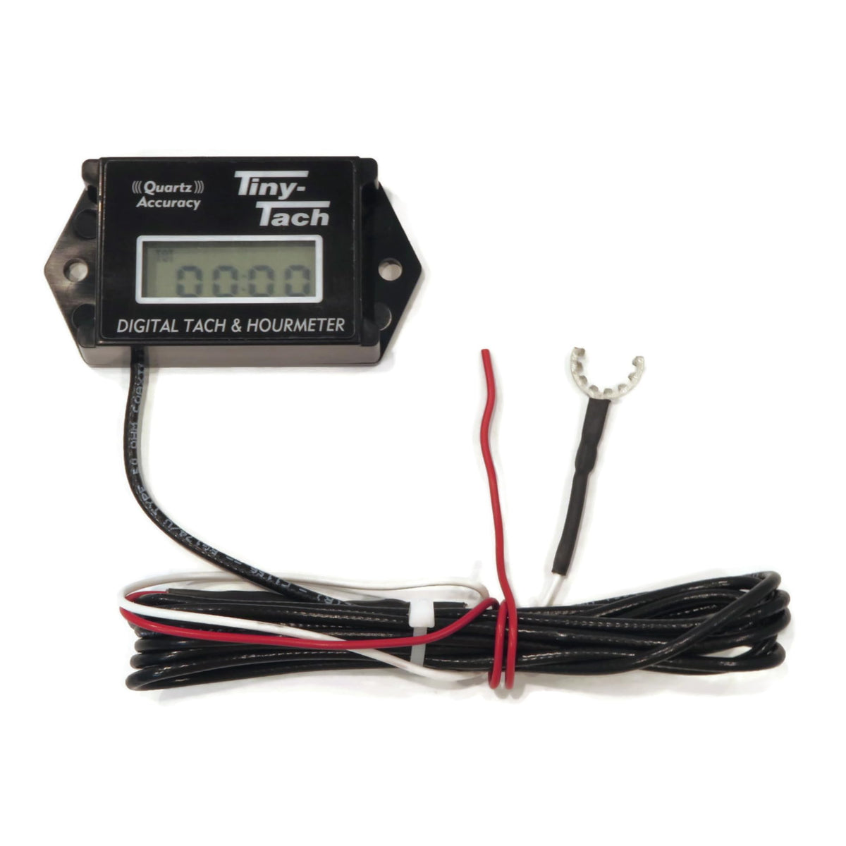 DTI Tiny Tach TT2B front panel showing clear digital display and controls for easy reading