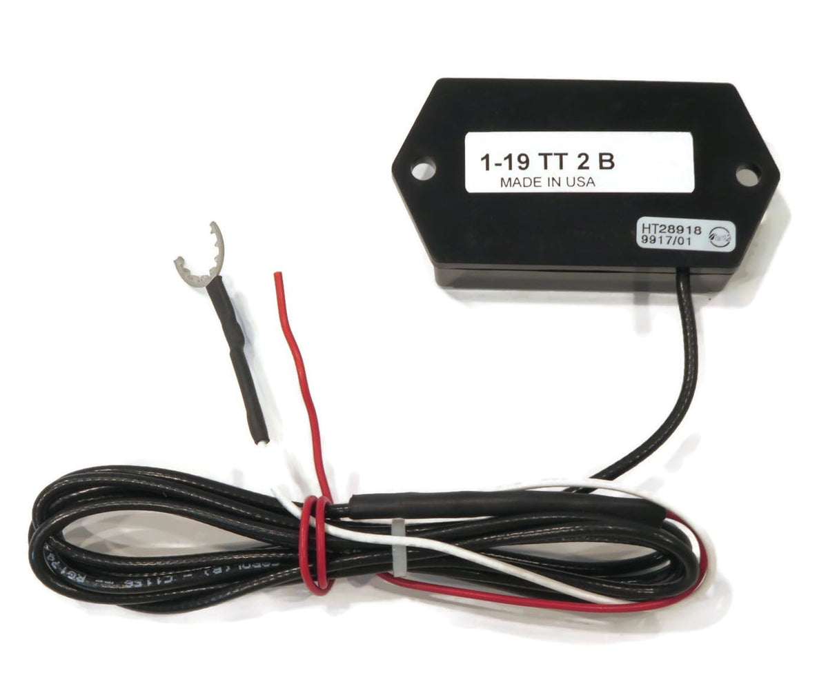 DTI Tiny Tach TT2B case seal detail illustrating moisture resistance for durability