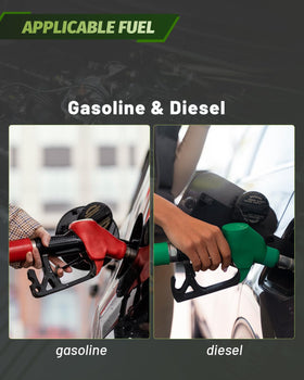 DTMAP inline pump on an ATV fuel line showing versatile fitment and steady fuel flow
