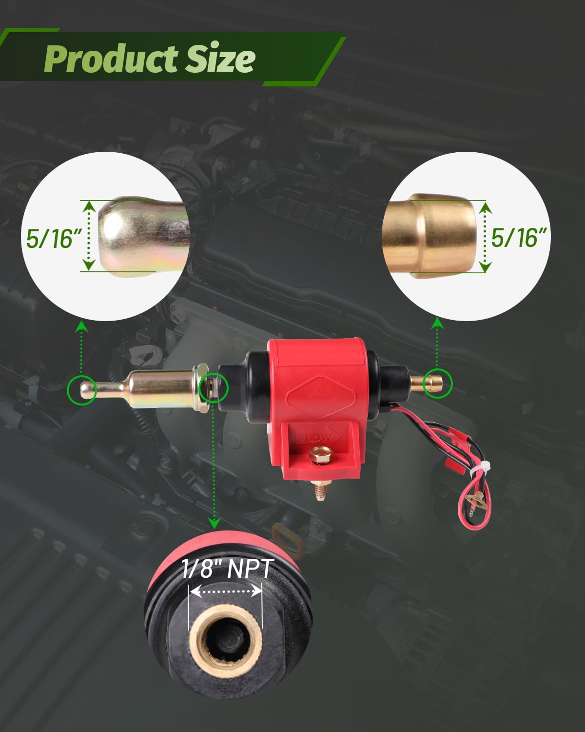 DTMAP close-up of barb head detail for secure hose connection and leak prevention