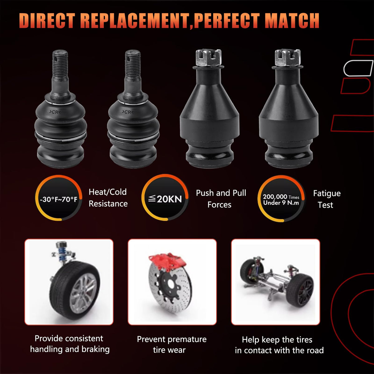 Dtomi boxed pair with included parts showing ready-to-install benefit