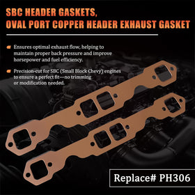 Dtomi copper gasket close-up showing texture and edge precision for improved sealing under torque