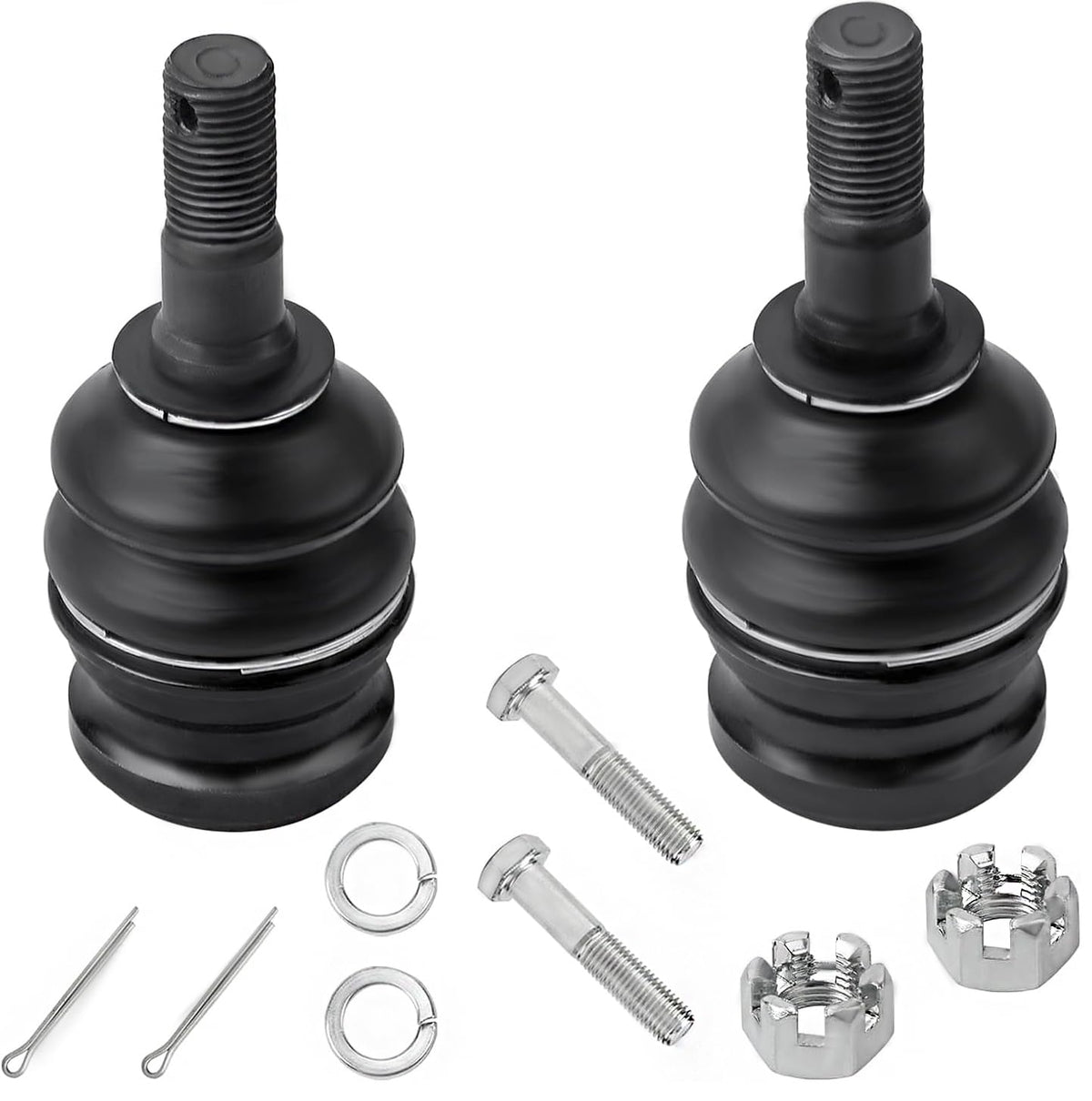 Dtomi front view showing both ball joints and fitment benefits