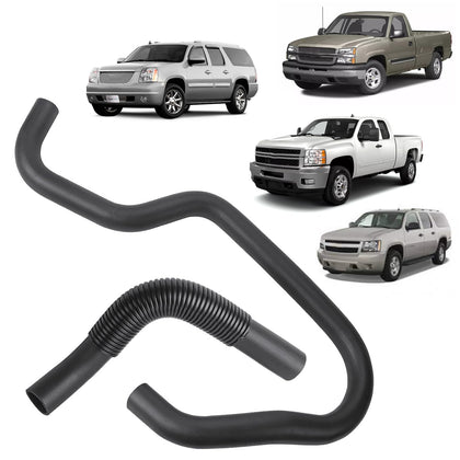 Dtomi front view of packaged coolant hose kit showing contents and fitment benefit