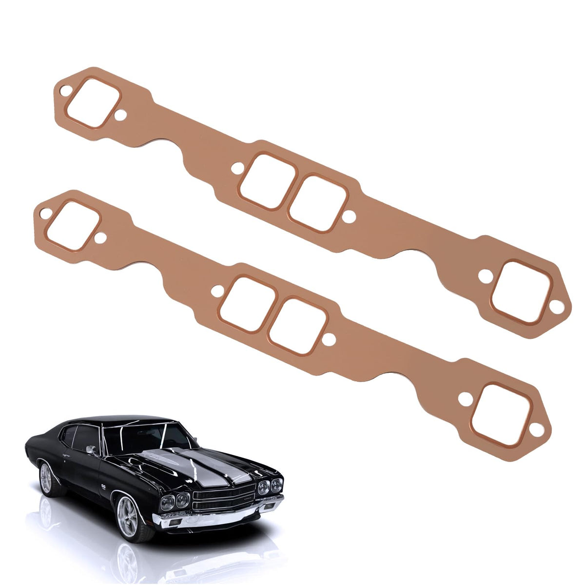 Dtomi front packaging showing two copper header gaskets and PH306 label, assures correct replacement
