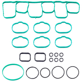 Dtomi front packaging of intake gasket set showing a complete kit and fitment benefits
