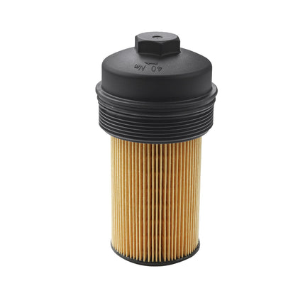 Dtomi oil filter cap front view showing fitment and reliable replacement