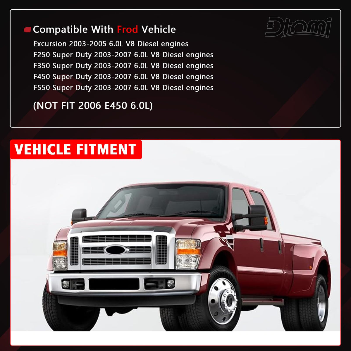 Dtomi fuel filter side profile highlighting pleat design for improved fuel flow protection