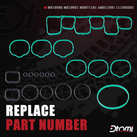 Dtomi gasket close-up texture showing rubber compound and durability advantage