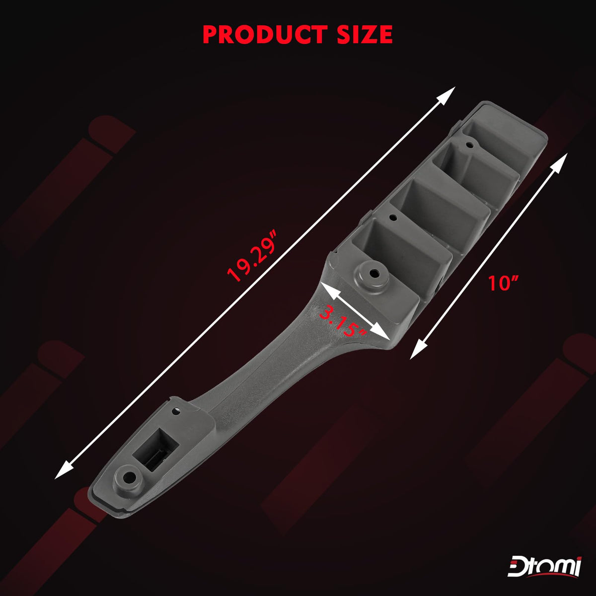 Dtomi installed in GMC Savana interior demonstrating OEM-style fit benefit