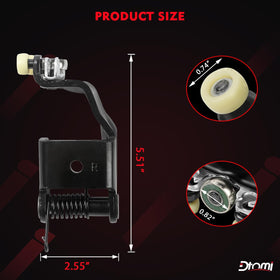 Dtomi roller installed on Honda Odyssey track demonstrating restored smooth movement benefit