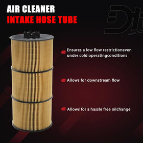 Dtomi filter label with part numbers aiding quick compatibility checks