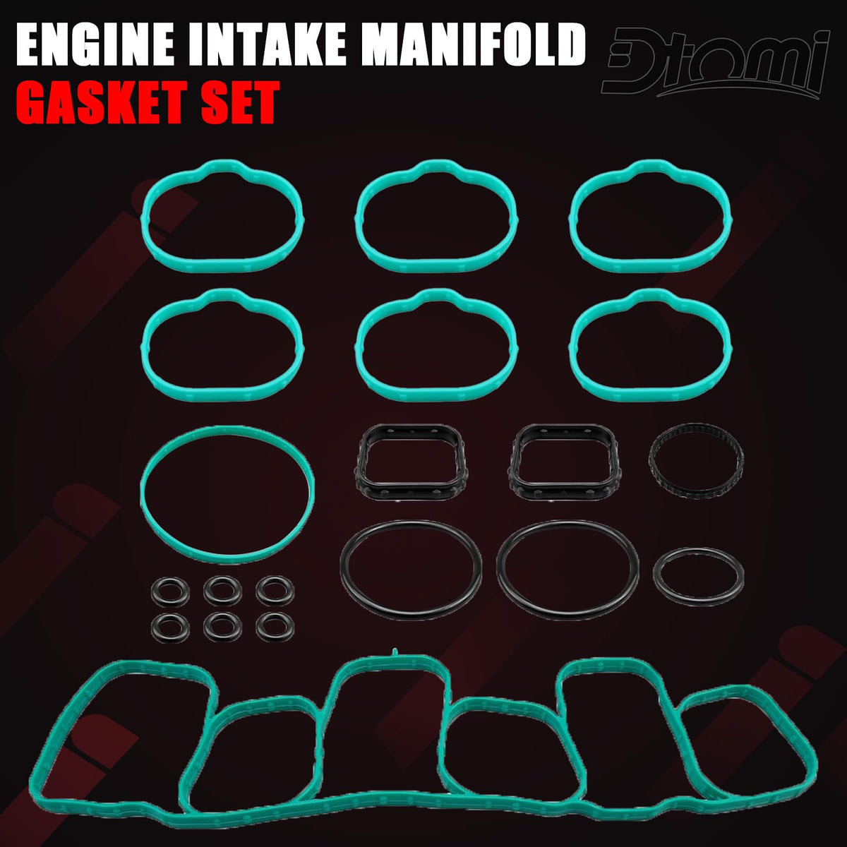 Dtomi gasket in garage installation scene demonstrating ease of fit and repair