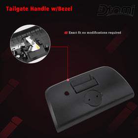 Dtomi lifestyle pickup tailgate open showing improved usability and restored appearance