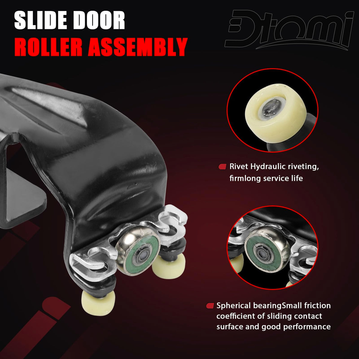 Dtomi kit packaging with included hardware showing ready-to-install convenience benefit
