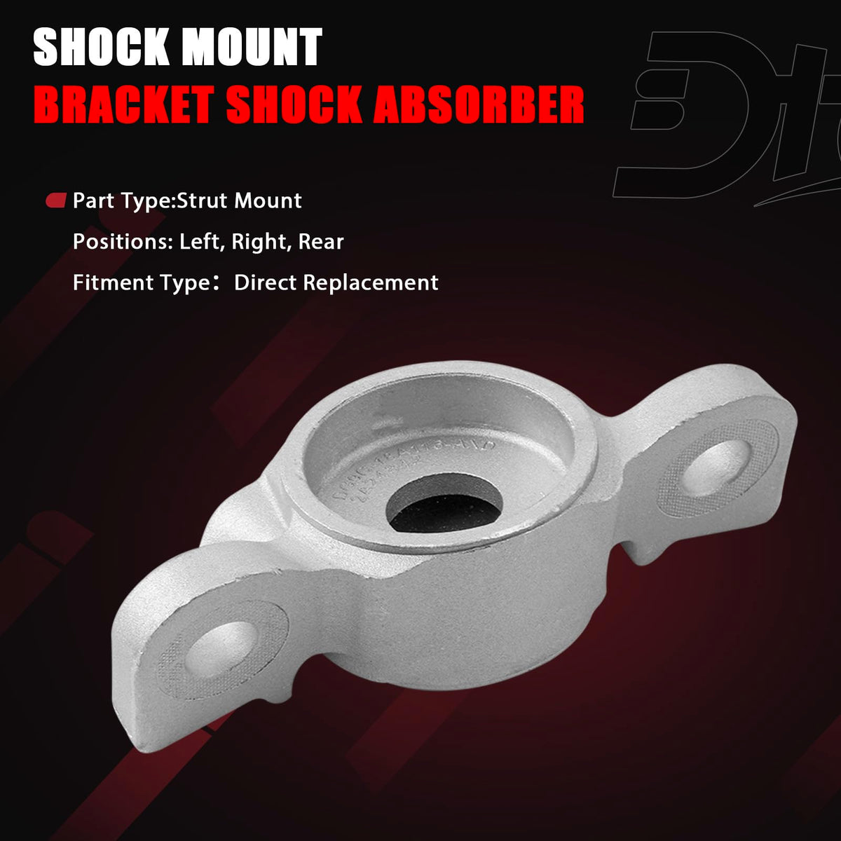Dtomi product label listing replacement part numbers for fast matching