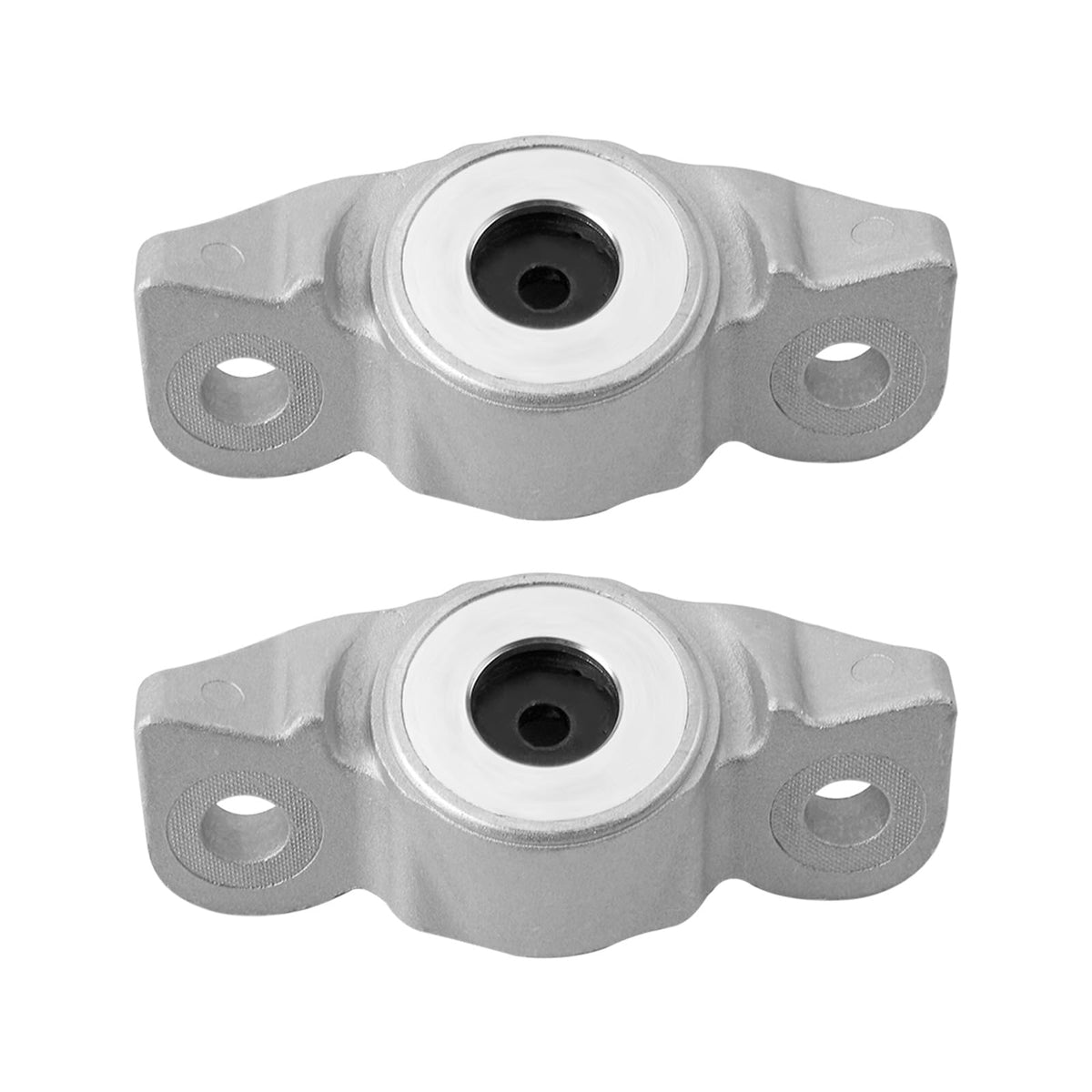 Dtomi front view of rear strut mount showing fitment and durability