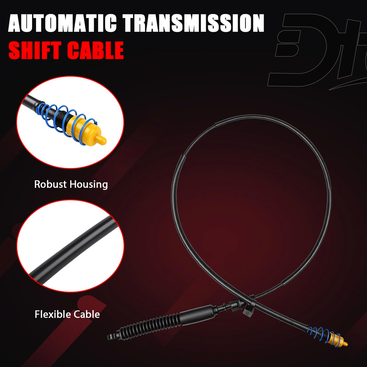 Dtomi cable next to ruler showing scale for accurate fit confirmation
