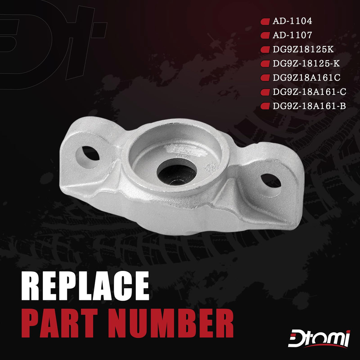 Dtomi close-up of aluminum detail highlighting corrosion resistance