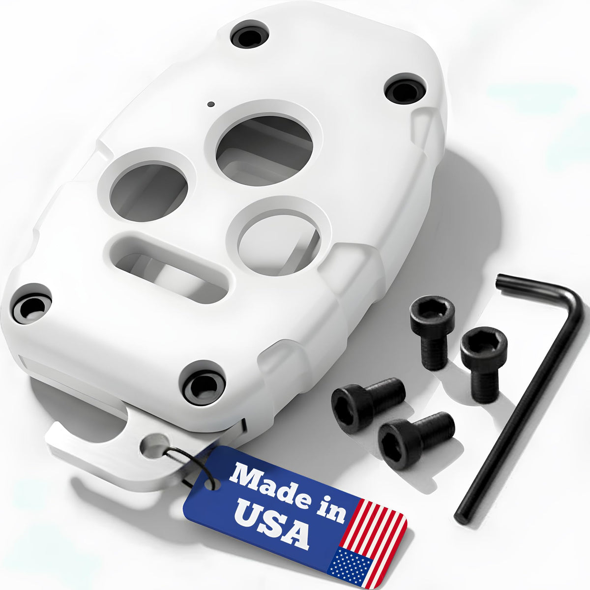 Dubbs Hardware front view of Honda key fob shell showing precise fit and protection