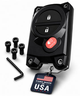 Dubbs Hardware front view showing precise fit and stylish appearance