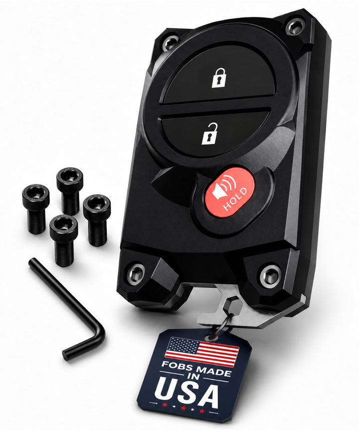 Dubbs Hardware front view showing precise fit and stylish appearance