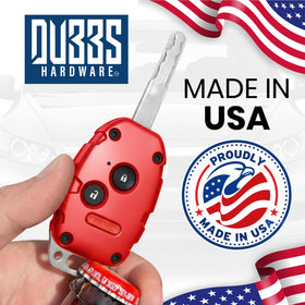 Dubbs Hardware lifestyle keyring shot showing stylish everyday functionality