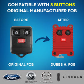 Dubbs Hardware side profile highlighting textured anti-slip grip for better hold
