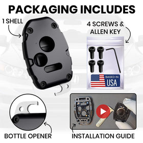 Dubbs Hardware stainless steel bottle opener detail for durable multi-tool use