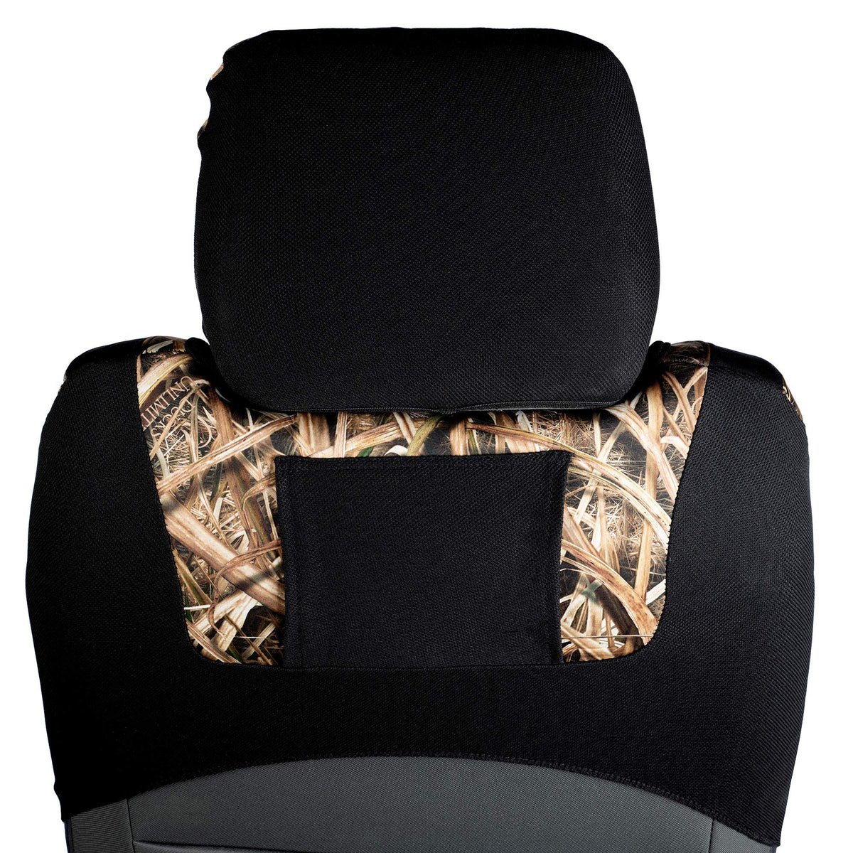 Ducks Unlimited side openings exposing seat controls for convenient access