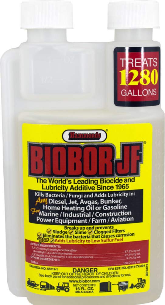 Duda Energy Hammonds Biobor JF front label showing product and treatment benefits